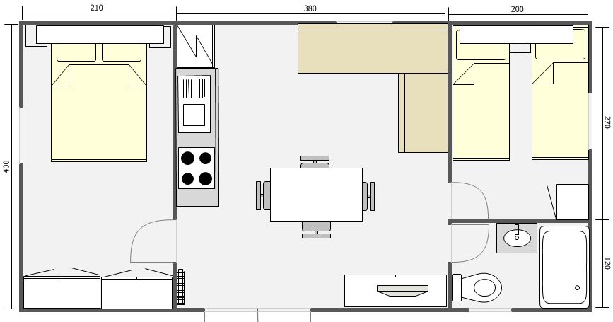 Mobil Home 32m² Bering 842