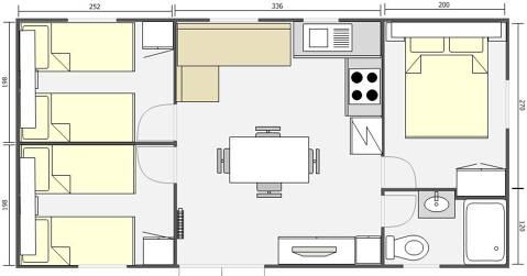 Mobil Home 32m² Baltico 843