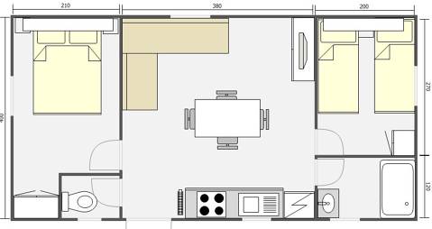 Mobil Home 32m² Caspio 842