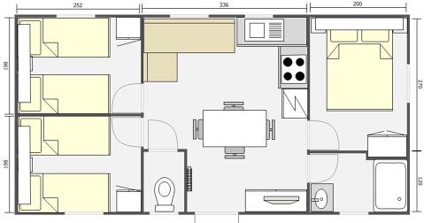 Mobil Home 32m² Adriatico 843