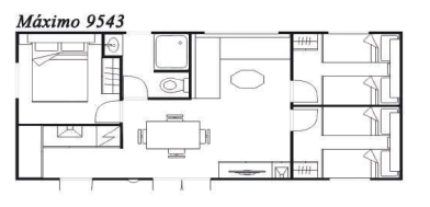 Modelo Máximo 9543 38m²