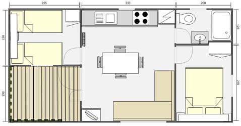 Mobil Home 32m² Jonico 842T