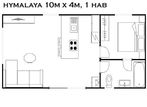 Modelo Hymalaya 10m x 4m